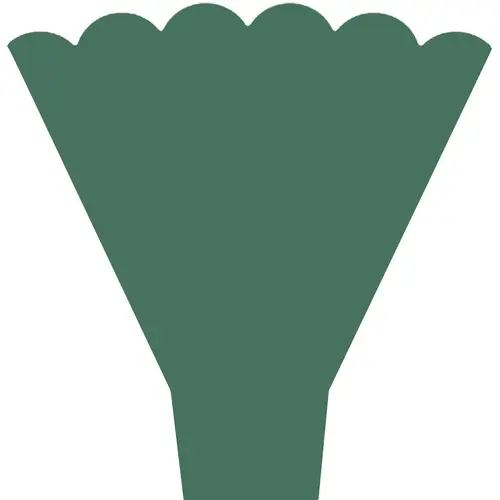 Tüte Majesty grün 54x44x12cm x50 