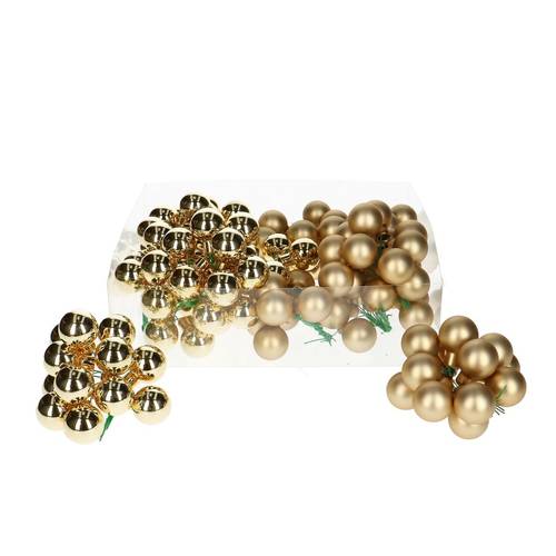 Kugel auf Draht gold mixx D02.5cm x144