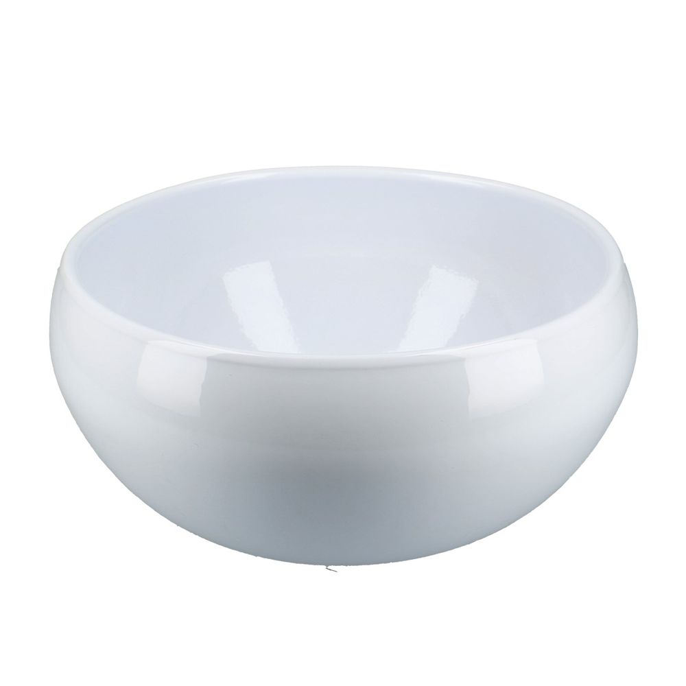 Keramik Bowl Schale weiss D22cm H12cm