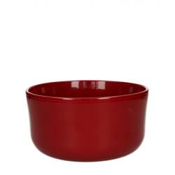 Keramik Schale Davina rot D18.5cm H09.5cm
