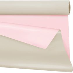 Folie Rolle 80cm Duo Matt Creme/rosa 40m