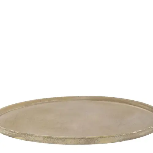 Zink Teller gold 46x02cm