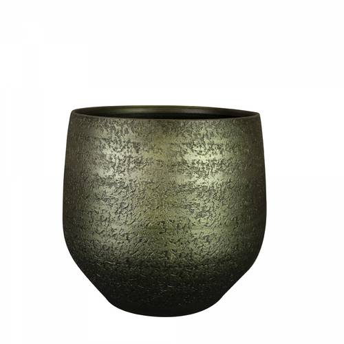 Keramik Übertopf Nora grün D23cm H20cm 