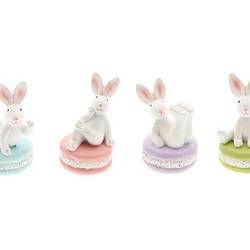 Osterhase auf Keks mix D04.5cm H08cm