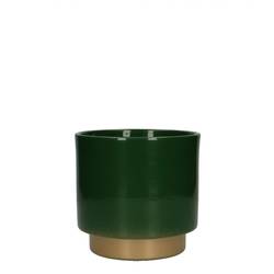 Keramik Topf Varedo grün D13cm H12.5cm