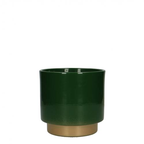Keramik Topf Varedo grün D13cm H12.5cm