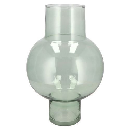 Glas Vase Mira Bulb grün D25x25x41cm