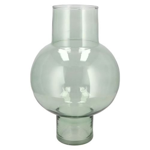 Glas Vase Mira Bulb grün D25x25x41cm