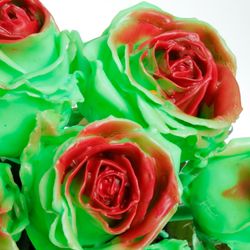 Rose minze/rot Wachs (W31) 60cm