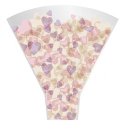 Tüte Sweet rosa/lila 50x44x12cm x50
