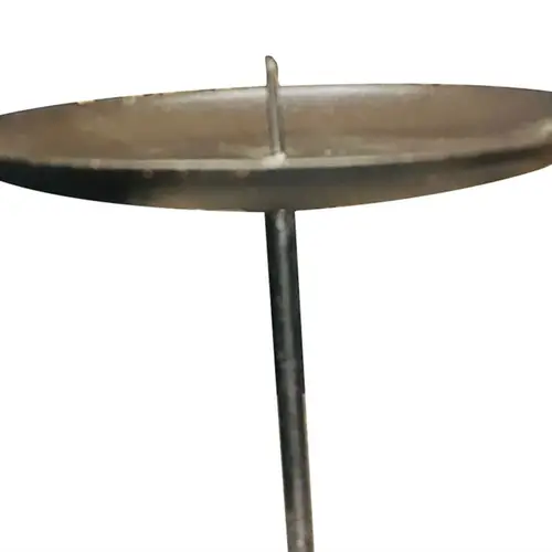 Kerzenständer Eisen schwarz D09cm