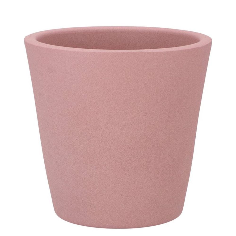 Keramik Übertopf Vinci rosa D18cm H16cm