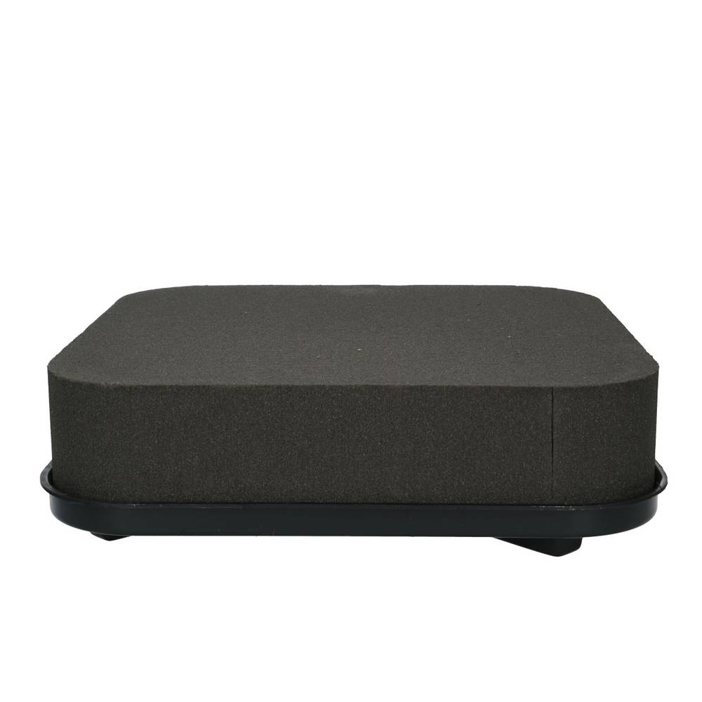 Kissen 30cm  Viereck schwarz Oasis® Eychenne