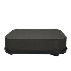 Kissen 30cm  Viereck schwarz Oasis® Eychenne