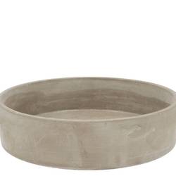 Beton Schale Rund 19x06cm