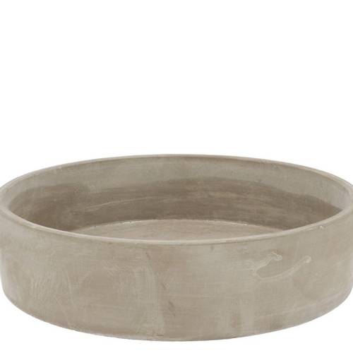 Beton Schale Rund 19x06cm