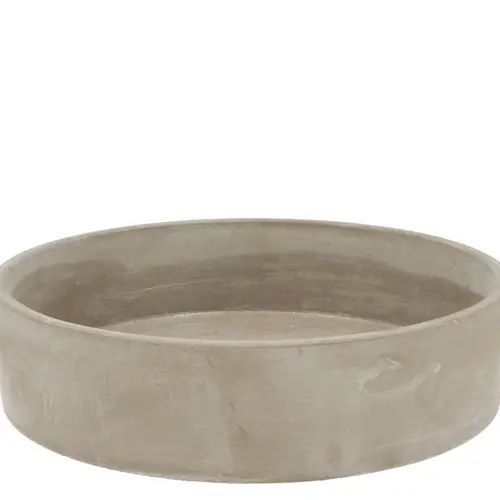 Beton Schale Rund 19x06cm