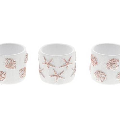 Keramik Übertopf Meeresbrise mix D11cm H10cm