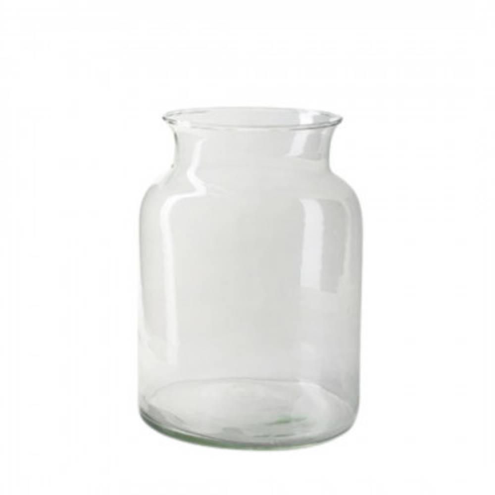 Glas Eco Flasche D14.5/19cm H25cm