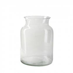 Glas Eco Flasche D14.5/19cm H25cm