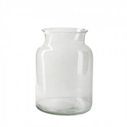 Glas Eco Flasche D14.5/19cm H25cm