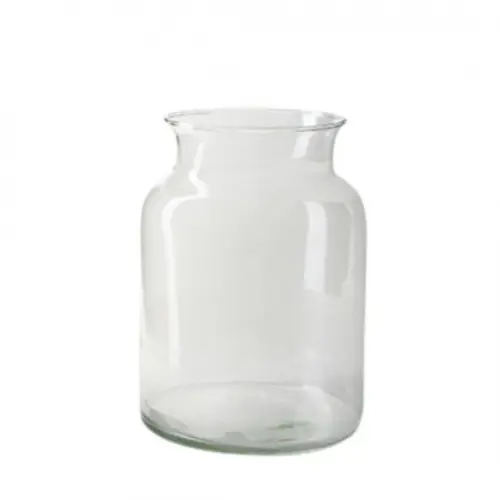 Glas Eco Flasche D14.5/19cm H25cm