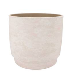 Keramik Übertopf Romy creme D20cm H18cm
