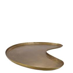 Metall Teller Hawley gold 30x21cm