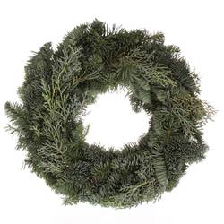 Cupres/Nobiliskranz 30cm Halb Außenmaß 34cm