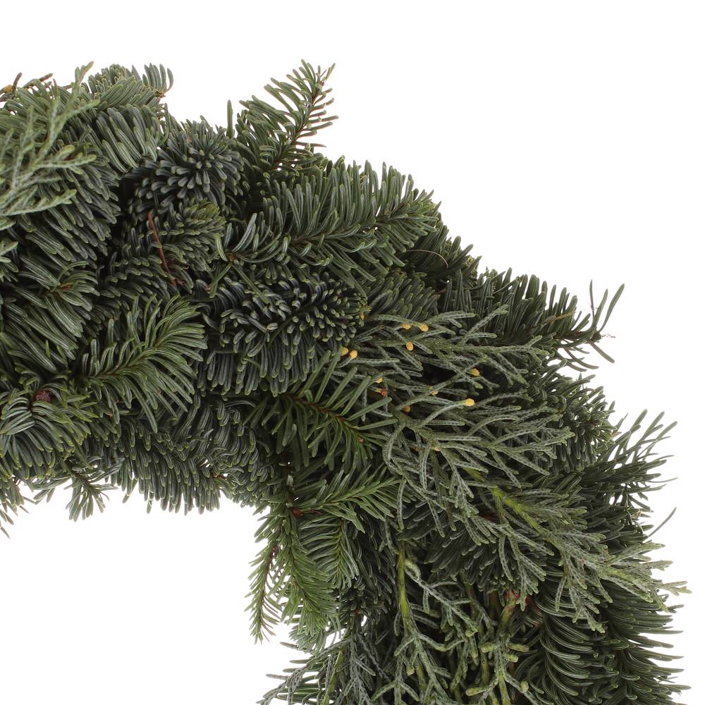 Cupres/Nobiliskranz 30cm Halb Außenmaß 34cm