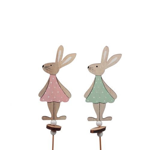 Kaninchen auf Stab mix 5.5cm l20cm