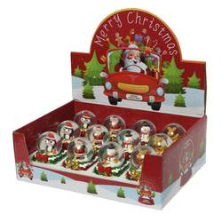 Deko Schneekugel Displaykarton D06.5cm