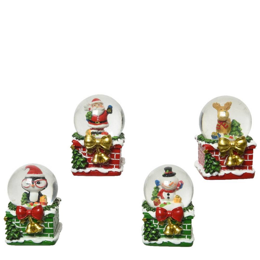Deko Schneekugel Displaykarton D06.5cm