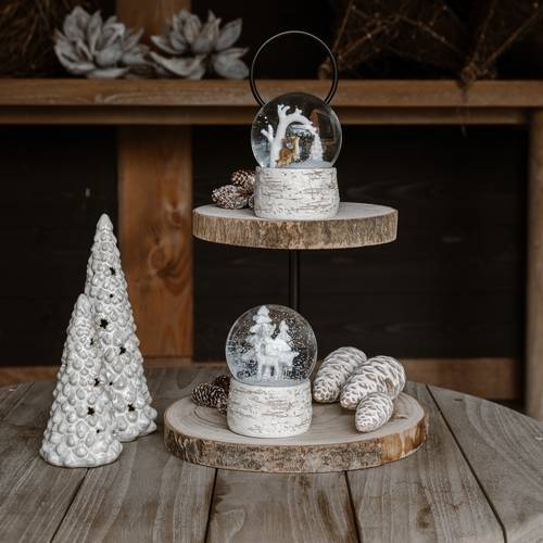 Etagere Apollonia natur D33cm H38cm