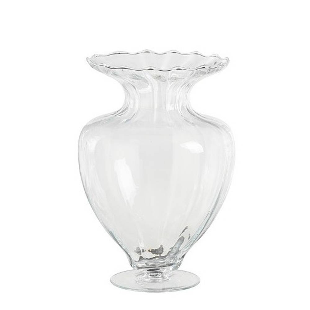 Glas vase Crystal D23.5cm H33cm