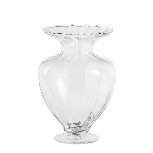 Glas vase Crystal D23.5cm H33cm