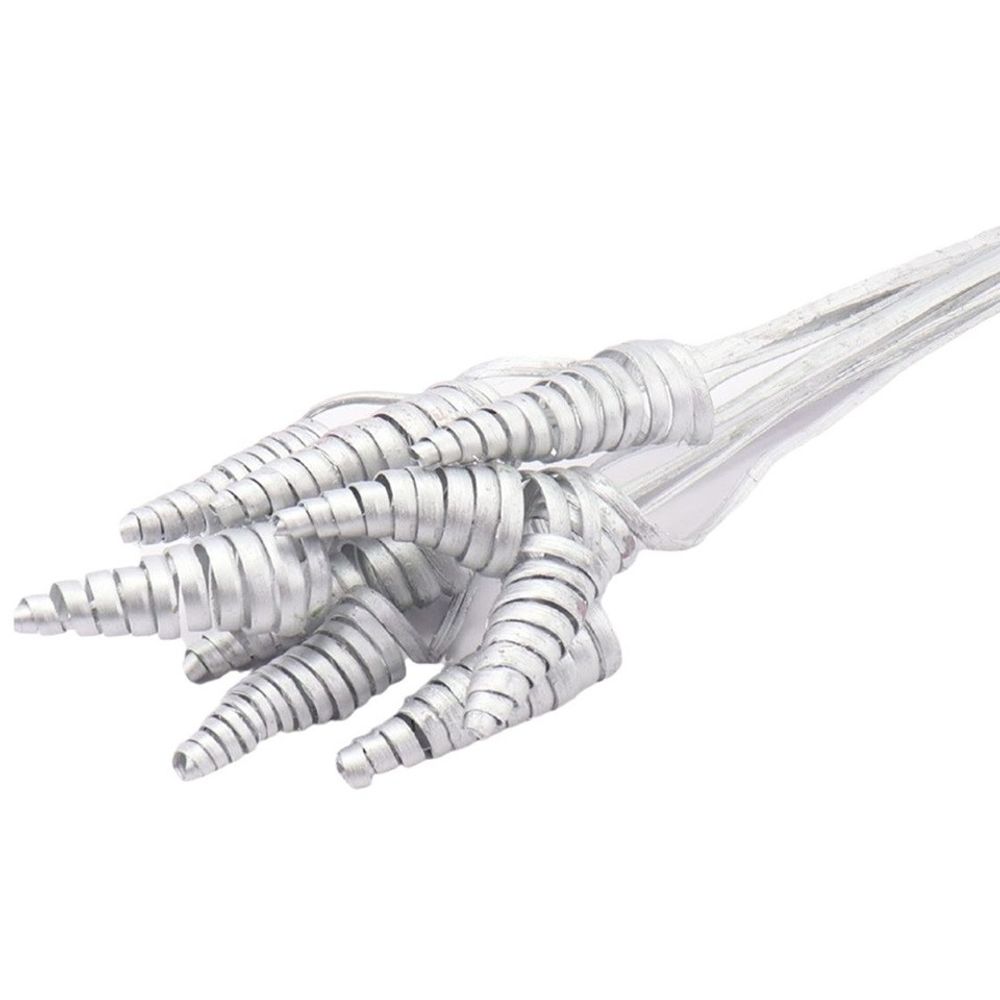 Trocken Cane Cone auf Stab silber L50cm