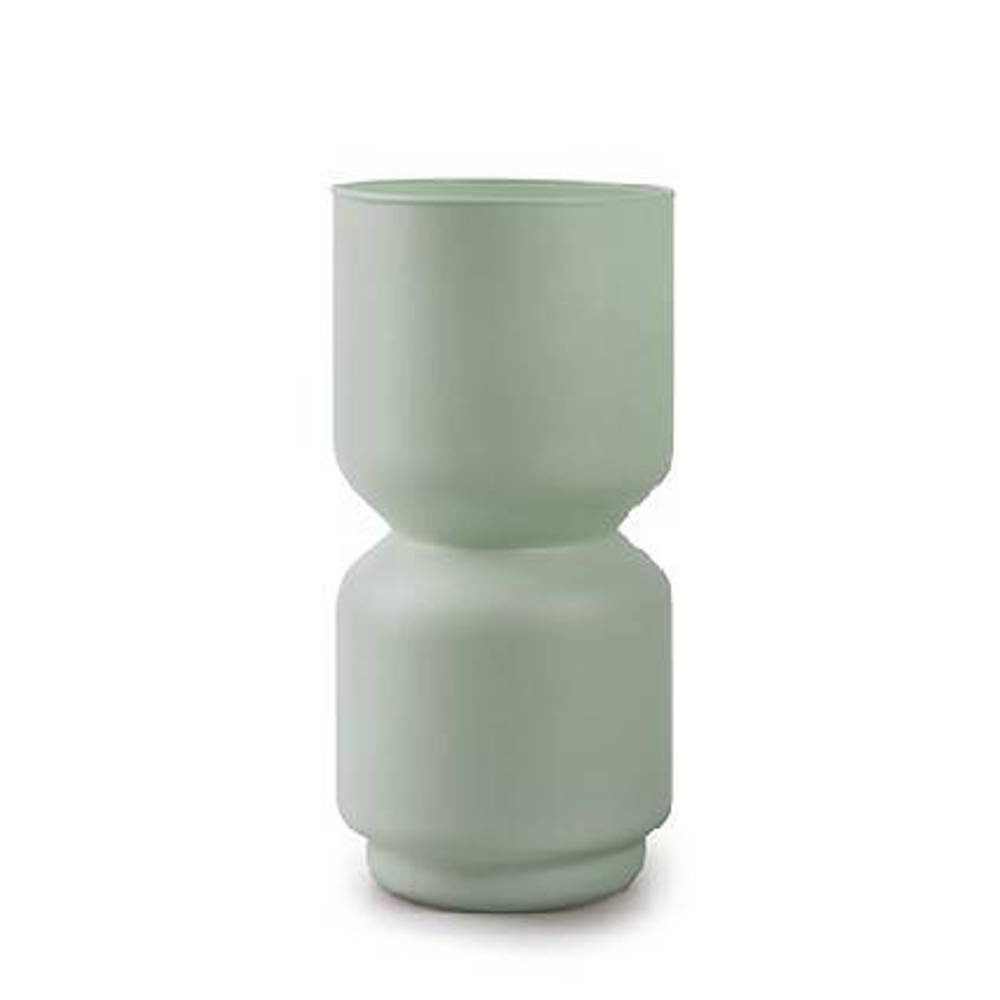 Glas Vase Fun grün D12cm H25cm