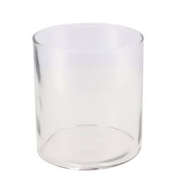 Glas Zylinder D15 H20cm