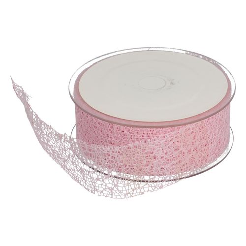 Band Bienenwabe hell rosa 38mm 20m