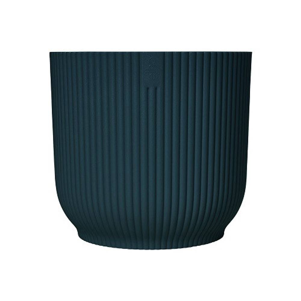 Kunststoff Übertopf Vibes blau D14cm H13cm