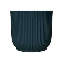 Kunststoff Übertopf Vibes blau D14cm H13cm
