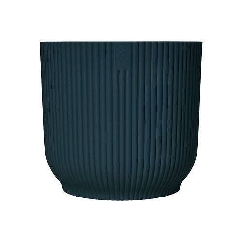 Kunststoff Übertopf Vibes blau D14cm H13cm