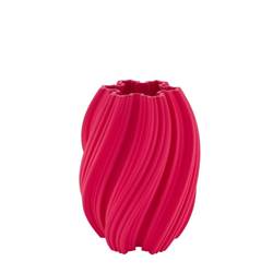 3D Vase fuchsia D19cm H24cm