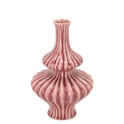 Keramik Vase Mirre rosa 15x15x25cm