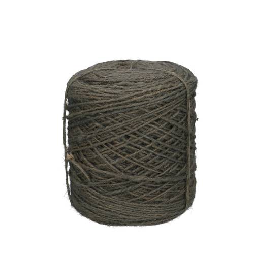 Flachsseil grau D3mm 1kg