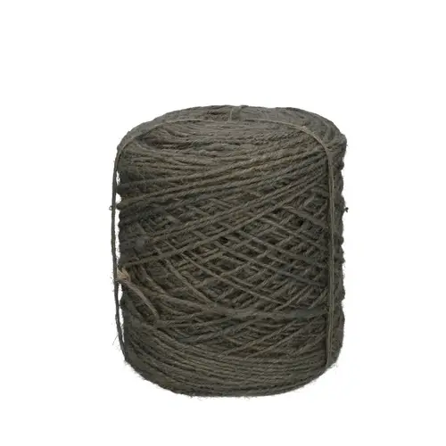 Flachsseil grau D3mm 1kg