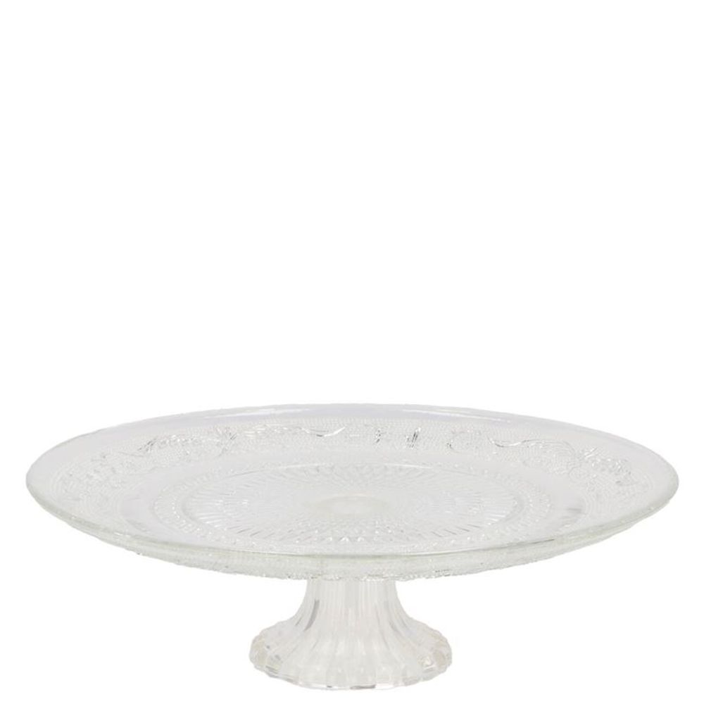 Glas Tortenplatte D15cm H8cm