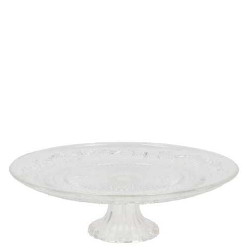 Glas Tortenplatte D15cm H8cm