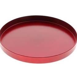 Melamine Teller rot D32cm H03cm